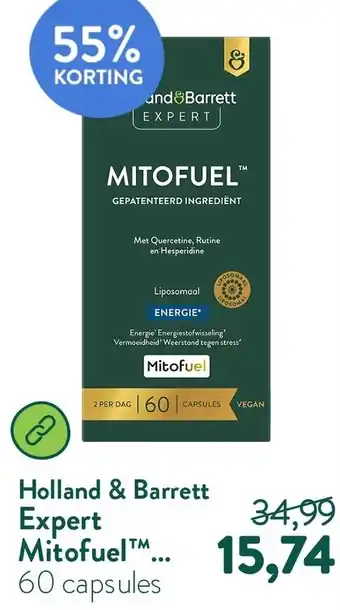 Holland & Barrett Holland & Barrett Expert Mitofuel aanbieding
