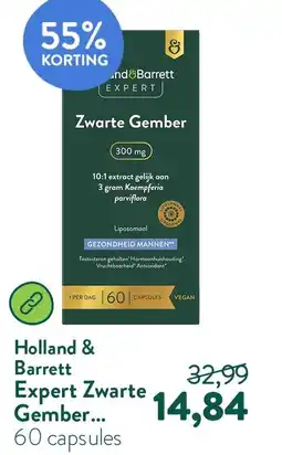 Holland & Barrett Holland & Barrett Expert Zwarte Gember aanbieding