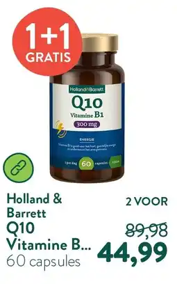 Holland & Barrett Holland & Barrett Q10 Vitamine B1 aanbieding