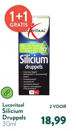 Holland & Barrett Lucovitaal Silicium Druppels aanbieding