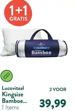 Holland & Barrett Lucovitaal Kingsize Bamboe aanbieding