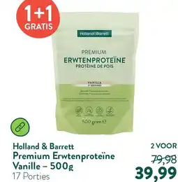 Holland & Barrett Holland & Barrett Premium Erwtenproteïne aanbieding