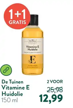 Holland & Barrett De Tuinen Vitamine E Huidolie aanbieding