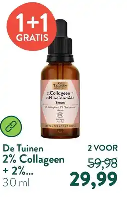 Holland & Barrett De Tuinen 2% Collageen aanbieding