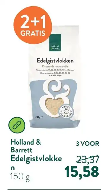 Holland & Barrett Holland & Barrett Edelgistvlokken aanbieding