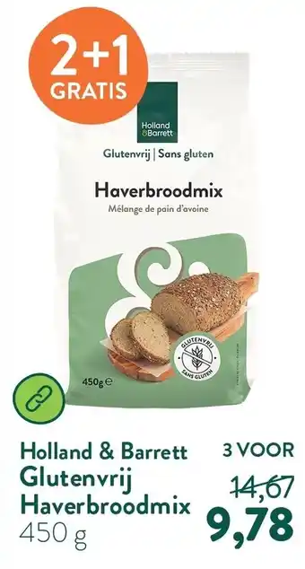 Holland & Barrett Holland & Barrett Glutenvrij Haverbroodmix aanbieding