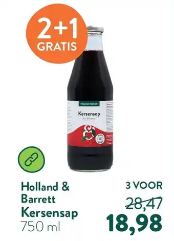 Holland & Barrett Holland Barrett Kersensap aanbieding