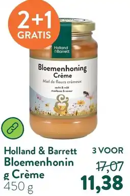 Holland & Barrett Holland & Barrett Bloemenhoning Crème aanbieding