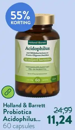 Holland & Barrett Holland & Barrett Probiotica Acidophilus aanbieding