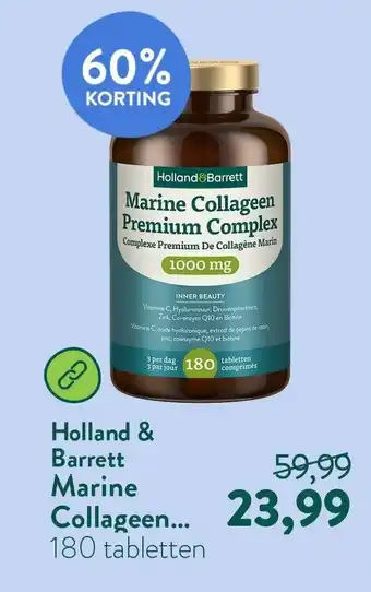 Holland & Barrett Holland & Barrett Marine Collageen aanbieding