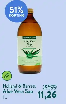 Holland & Barrett Holland & Barrett Aloë Vera Sap aanbieding