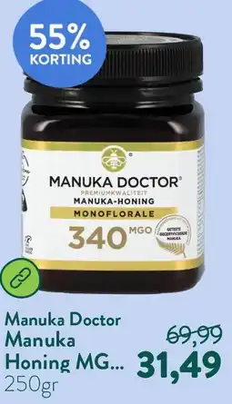 Holland & Barrett Manuka Doctor Manuka Honing MG aanbieding