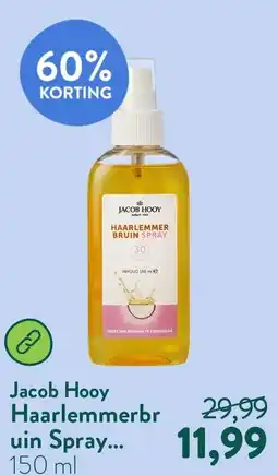 Holland & Barrett Jacob Hooy Haarlemmerbruin spray aanbieding