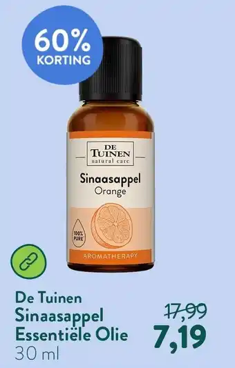 Holland & Barrett De Tuinen Sinaasappel Essentiële Olie aanbieding