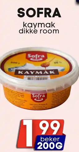 Özbaktat Supermarkt Sofra kaymak dikke room aanbieding