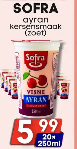 Özbaktat Supermarkt Sofra ayran kersensmaak zoet aanbieding