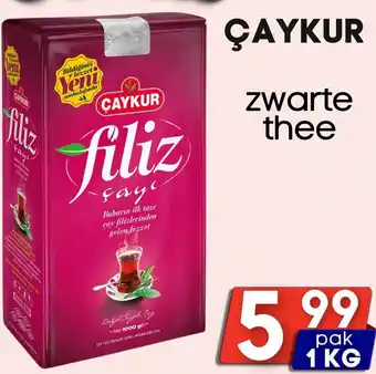 Özbaktat Supermarkt CAYKUR filiz zwarte thee aanbieding
