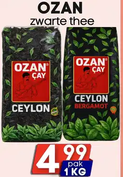 Özbaktat Supermarkt OZAN zwarte thee aanbieding