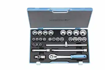 Conrad Gedore 19 VMU-10 2682869 Dopsleutelset Metrisch 1/2 (12.5 mm) 28-delig aanbieding