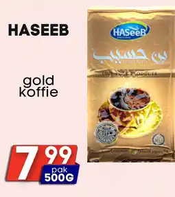 Özbaktat Supermarkt Haseeb gold koffie aanbieding