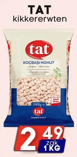 Özbaktat Supermarkt TAT kikkererwten aanbieding