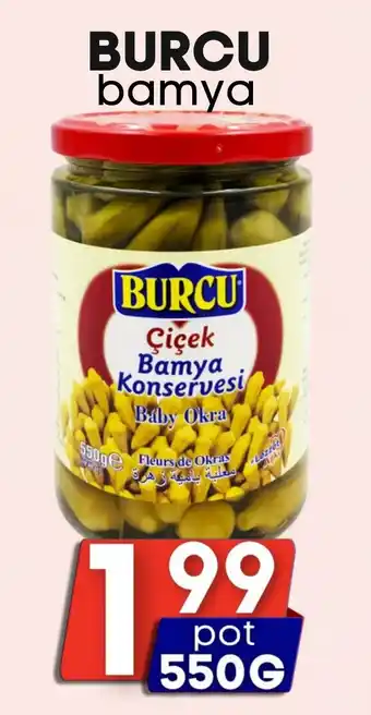 Özbaktat Supermarkt BURCU bamya aanbieding