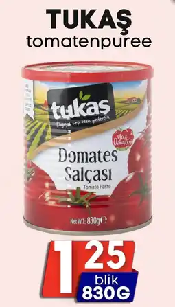 Özbaktat Supermarkt tukas tomatenpuree aanbieding
