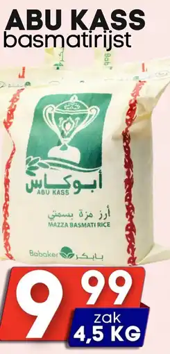 Özbaktat Supermarkt ABU KASS basmatirijst aanbieding