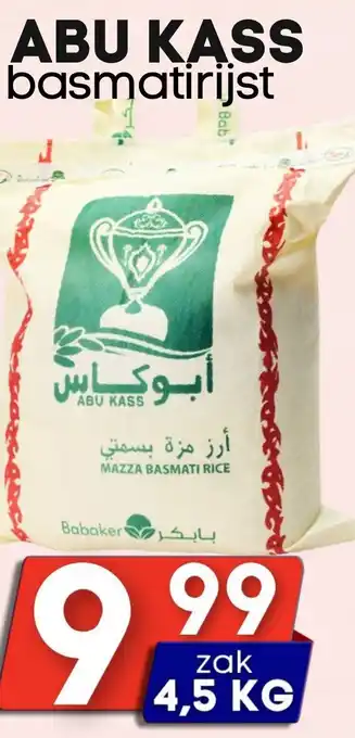 Özbaktat Supermarkt ABU KASS basmatirijst aanbieding