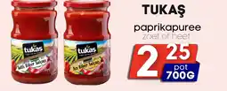 Özbaktat Supermarkt TUKAŞ paprikapuree aanbieding