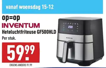 ALDI INVENTUM Hetelucht Friteuse | GF500HLD aanbieding