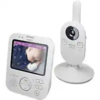 Bol.com Philips Avent - SCD882/26 - Video Babyfoon - Wit - Babyfoon met Camera aanbieding