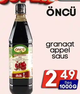Özbaktat Supermarkt ÖNCÜ granaat appel saus aanbieding