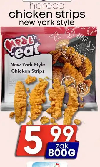 Özbaktat Supermarkt Horeca chicken strips new york style aanbieding