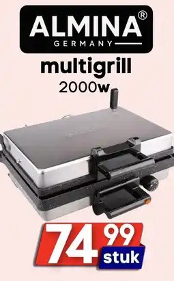 Özbaktat Supermarkt Almina Germany multigrill aanbieding