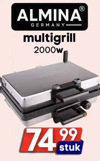Özbaktat Supermarkt Almina Germany multigrill aanbieding