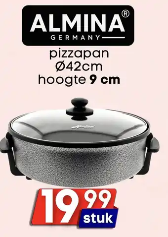 Özbaktat Supermarkt Almina Germany pizzapan aanbieding