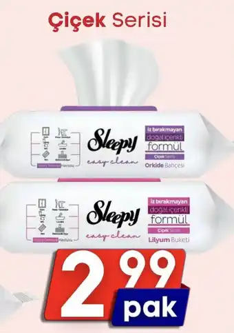 Özbaktat Supermarkt Sleepy Çiçek Serisi aanbieding