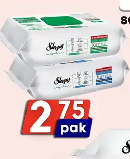 Özbaktat Supermarkt Sleepy schoonmaakdoeken aanbieding