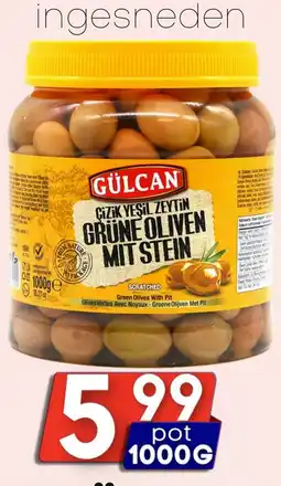 Özbaktat Supermarkt GÜLCAN ingesneden aanbieding