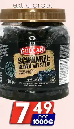 Özbaktat Supermarkt GÜLCAN extra groot aanbieding