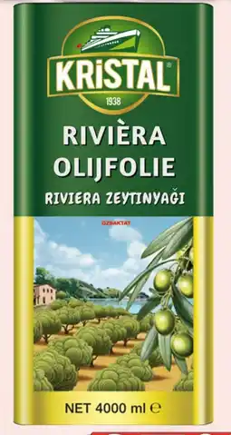 Özbaktat Supermarkt KRISTAL RIVIÈRA OLIJFOLIE aanbieding