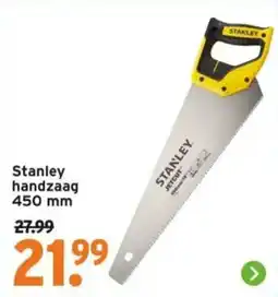 GAMMA Stanley handzaag aanbieding