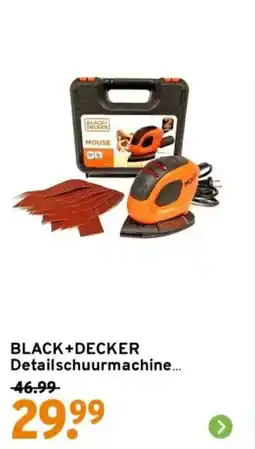 GAMMA BLACK+DECKER Detailschuurmachine aanbieding