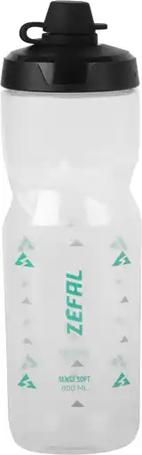 Amazon ZEFAL Sense Soft 80 No-Mud waterfles, doorschijnend, 800ml aanbieding