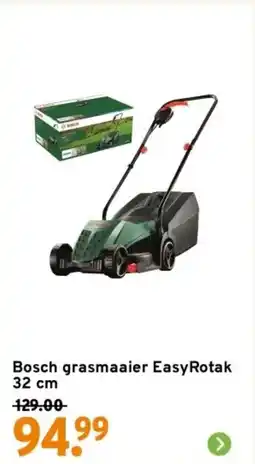 GAMMA Bosch grasmaaier EasyRotak aanbieding