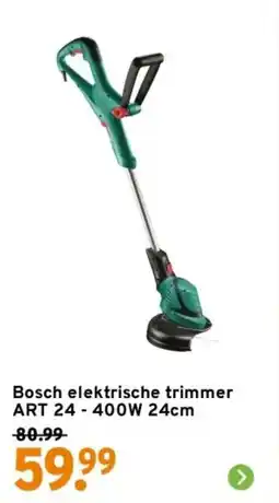 GAMMA Bosch elektrische trimmer ART 24-400W aanbieding