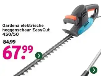 GAMMA Gardena elektrische heggenschaar EasyCut aanbieding