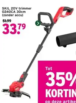 GAMMA SKIL 20V trimmer 0240CA aanbieding