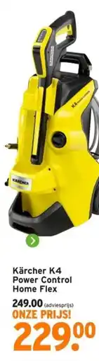 GAMMA Kärcher K4 Power Control Home Flex aanbieding